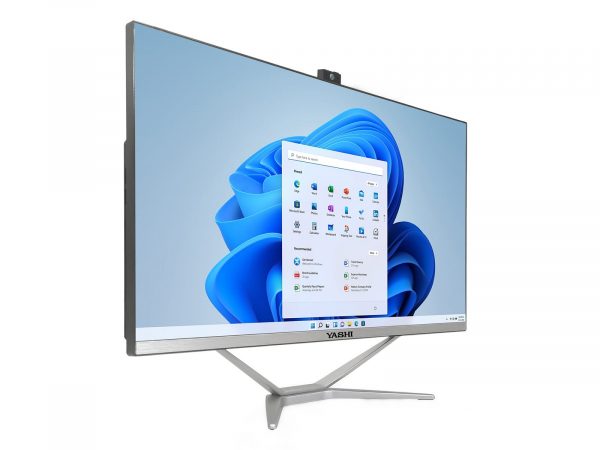 AY52430 YASHI PC AIO 24" BLACK PIONEER S i5-12400 8GB 512GB WIN 11 PRO