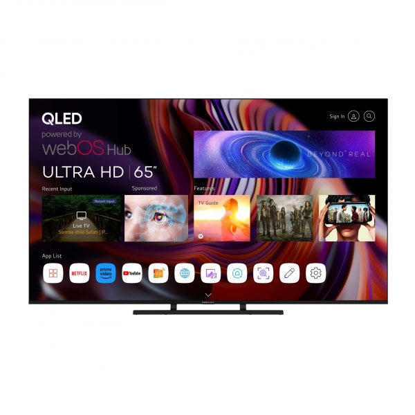 IH65UWQL INNOHIT SMART TV 65" 4K UHD QLED BORDERLESS WEBOS THINQAI MAGIC REMOTE STAND CENTRALE