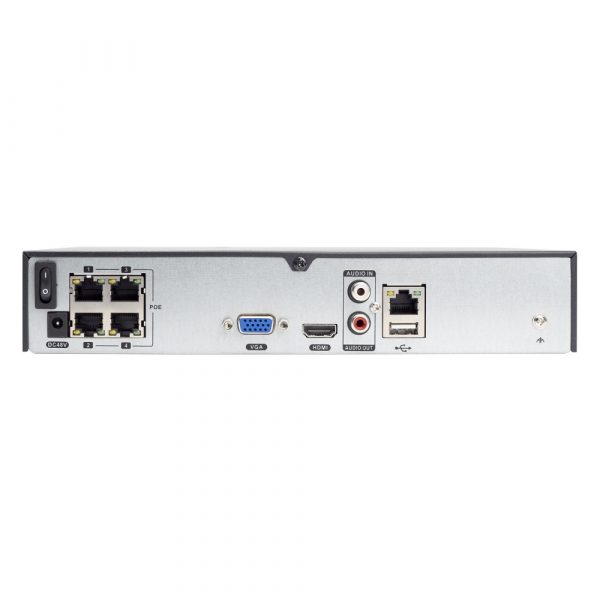 4a158d626f3fe79235543a980d4533ef VULTECH SECURITY NVR 4 CANALI ULTRA-HD POE FINO A 8MPX H.265 HDMI P2P CLOUD 1 HD 4K