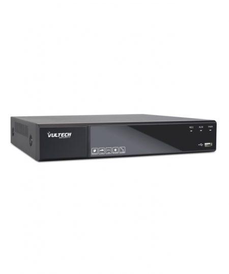VULTECH SECURITY NVR 4 CANALI POE  FINO A 5MPX H.265 HDMI P2P CLOUD 1 HD