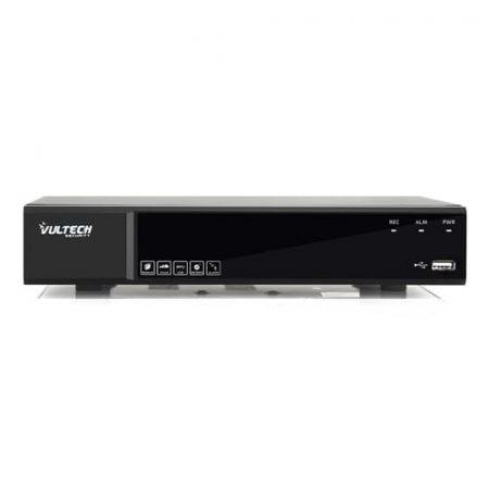 VULTECH SECURITY NVR 8 CANALI ULTRA-HD POE FINO A 8MPX H.265 HDMI P2P CLOUD 1 HD 4K