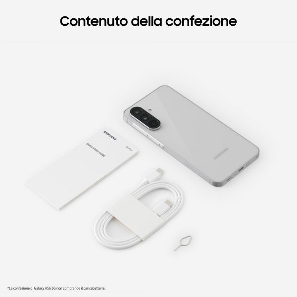 77dbca55cbb32b35ed2a7ecd78a44bd87b6befb0 SAMSUNG GALAXY A56 128GB 8GB AWESOME LIGHTGRAY