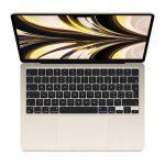 APPLE NB MACBOOK AIR M2 8 CORE 8GB 256GB SSD 13 GPU 8 CORE STARLIGHT