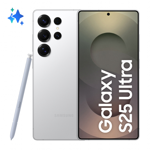 SMS938BZSDEUEICE_ SAMSUNG GALAXY S25 ULTRA 5G 256 GB TITANIUM WHITESILVER