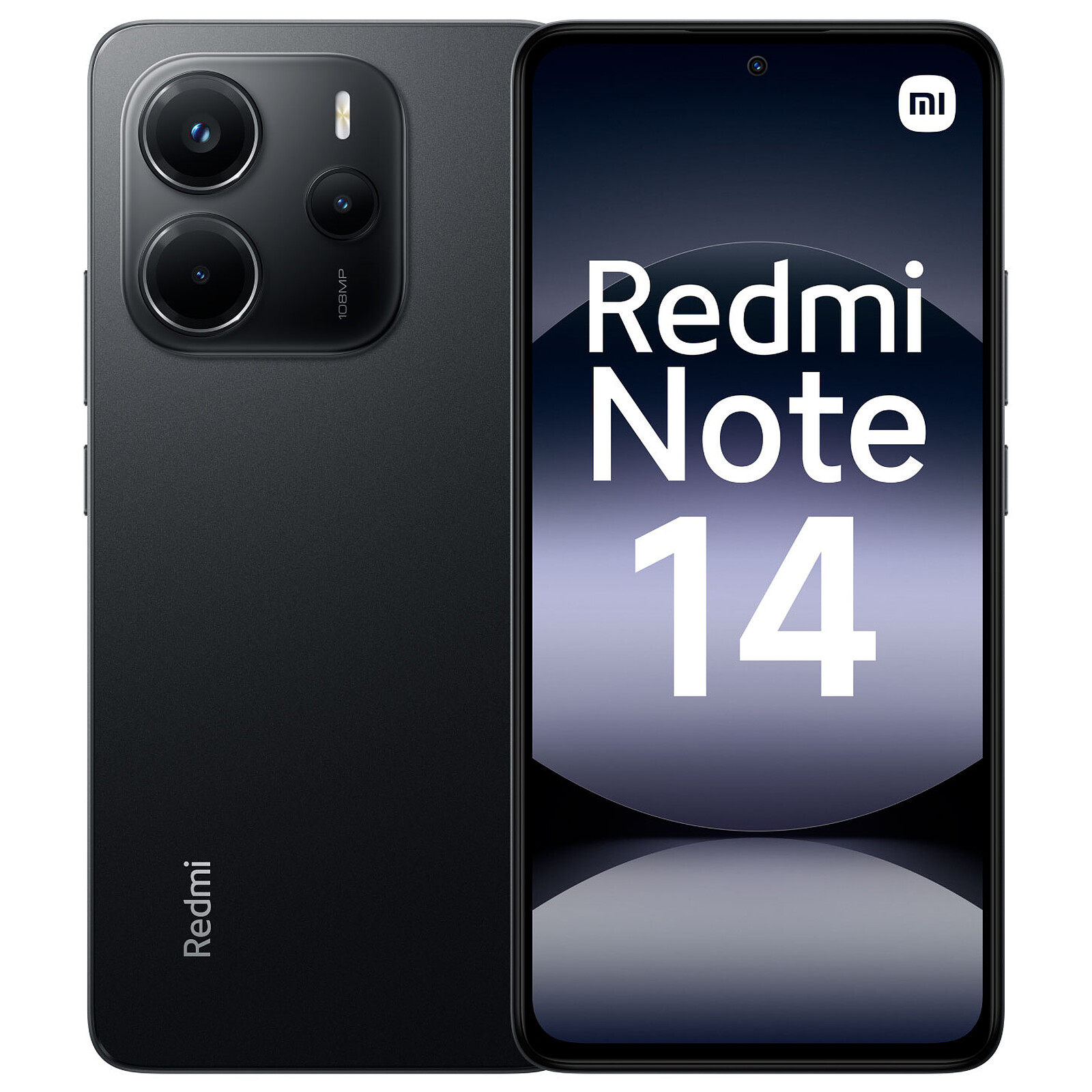XBN14256BK XIAOMI REDMI NOTE 14 256GB 8GB MIDNIGHT BLACK