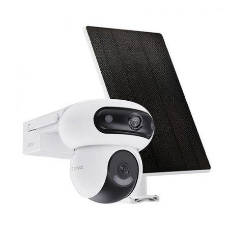 303103363ICE_ EZVIZ TELECAMERA HB90 + 8W SOLAR PANEL TELECAMERA DA ESTERNO A BATTERIA MOTORIZZATA DOPPIO OBIETTIVO