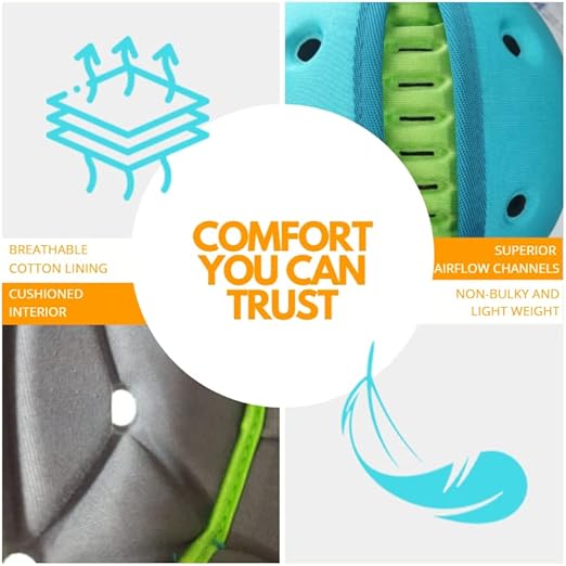 51-dZpxMbyL._AC_SX522_ SafeheadBABY Casco di Sicurezza per Bambini – Il Miglior Alleato per le Prime Avventure del Tuo Piccolo