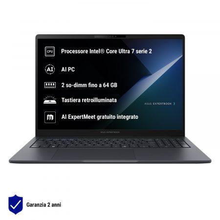 B3605CCAMB0060X ASUS NB 16" ExpertBook B3 INTEL U7 255H 16GB 512GB SSD WIN 11 PRO