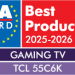 EISA-Award-Logo-TCL-55C6K TCL 55C6K: La Migliore TV 4k Gaming Secondo EISA, Una Scelta Avanzata per Videogiocatori Esigenti
