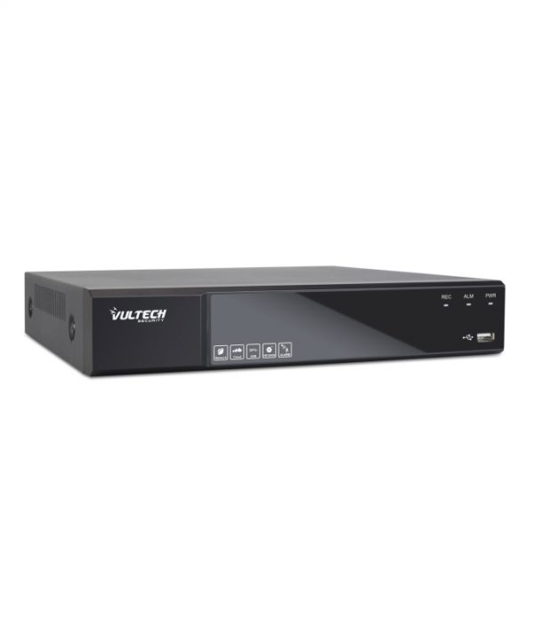 VSUVR7008AIEVORTN2 VULTECH SECURITY UVR 5IN1 IBRIDO 8CH ANALOG.+ 2 DIGIT.  HDMI P2P CLOUD 1 HD 5MPX LITE H265 CVBS  SUP
