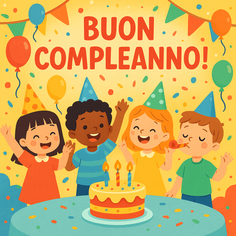 Come Organizzare un Compleanno Smart per Bambini: Guida Pratica e Consapevole 2 buon compleanno