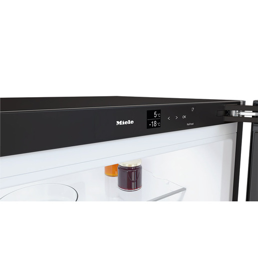 Miele 12430860 frigorifero con congelatore Libera installazione 371 L A Nero