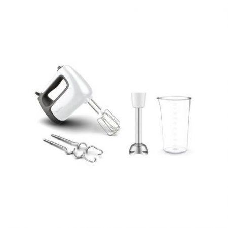 Moulinex Prep'Mix+ Sbattitore con mixer in metallo HM462110