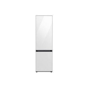 Samsung RB38C7B6D12 frigorifero Combinato BESPOKE AI Libera installazione con congelatore Wifi 2m 390 L Classe D, Glass White - ||||||||||||
