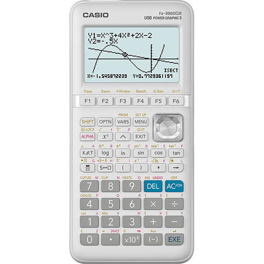Casio FX-9860GIII calcolatrice Tasca Calcolatrice grafica Bianco