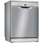 Bosch Serie 2 SMS2ITI33E Lavastoviglie da libera installazione 12 coperti Acciaio spazzolato anti-impronta Classe E