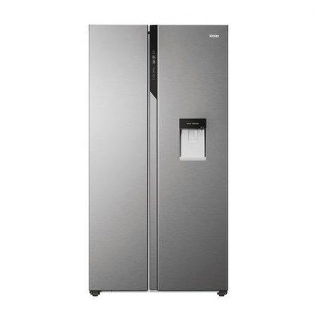 Haier HSR5918DWMP Libera installazione 521 L Platino, Acciaio inox