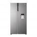 Haier HSR5918DWMP Libera installazione 521 L Platino, Acciaio inox