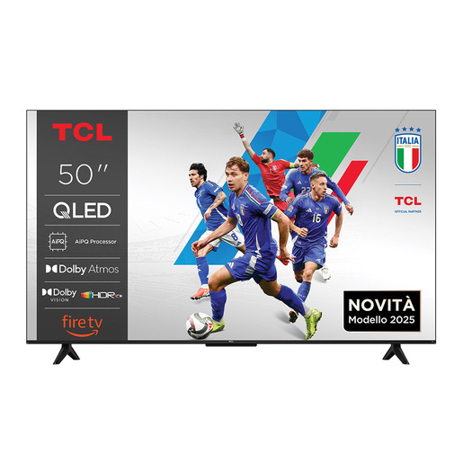 TCL T6C Serie Smart TV QLED 4K 50'' 50T6C, Dolby Vision & Atmos, HDR10+, Fire TV