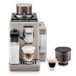 De’Longhi Rivelia - Macchina Automatica per Caffè in Chicchi, 16 bevande one-touch, Display touch Beige (EXAM440.55.BG)