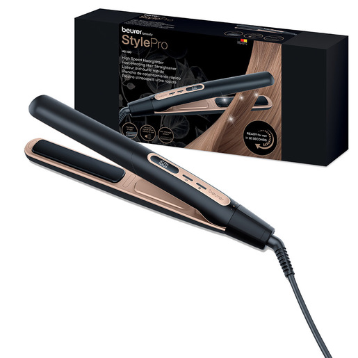 api-rest-00ed29448a7522f610cac04d7b9ea7e0-assets-1fa648c282315277a545197c92dacb7b-preview-sgmConversionBaseFormat-sgmEbayProductFormat Beurer HS 100 Piastra per Capelli Pronta all'Uso in Soli 12 Secondi Grazie al Riscaldamento Rapido