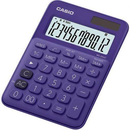 Casio MS-20UC-PL calcolatrice Desktop Calcolatrice di base Viola