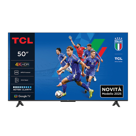 TCL P6K Serie Smart TV 4K Ultra HD 50'' 50P6K, Dolby Audio, HDR10+, Google TV