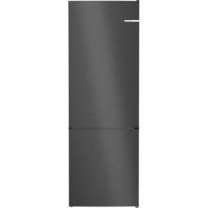 Bosch Serie 4 KGN492XCF Frigorifero Combinato da libera installazione 203 x 70 cm Acciaio anti-impronta Classe C
