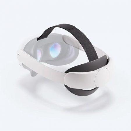 Meta Cinturino Elite per Quest con batteria – Compatibile con Quest 3/3S – Fino a 2 ore di gioco in più – Massimo comfort e distribuzione del peso – Vest