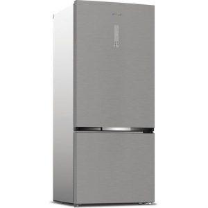 Whirlpool WHK2 6554 X6E Frigorifero combinato a libera installazione, Dual no frost, 78cm, Classe C, Pearl Inox, 35dbA, h188cm - |