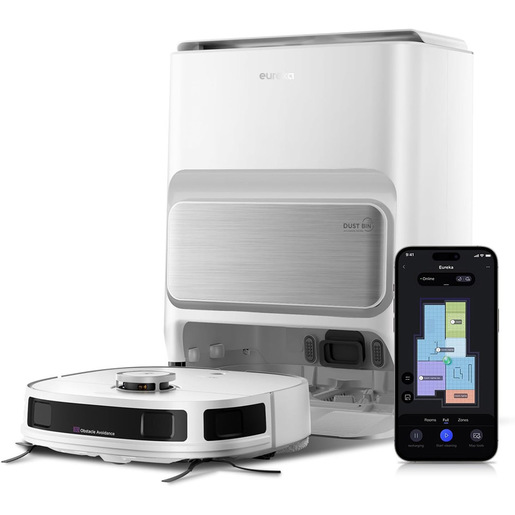 api-rest-00ed29448a7522f610cac04d7b9ea7e0-assets-428d2f76515192291511c5748f53085a-preview-sgmConversionBaseFormat-sgmEbayProductFormat Eureka J12 Ultra Robot Aspirapolvere e Lavapavimenti con Stazione, Evitamento Ostacoli AI 3D, Autosvuotante per 75 Giorni, Autopulente, Autoasciugante