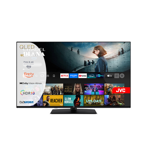 JVC LT-50VRQ345I TV 127 cm (50'') 4K Ultra HD Wi-Fi Nero 250 cd/m²