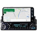 FM 160W SUPPORTO SMARTPHONE 7'' WIRELESS USB MICRO SD SCD 5753 DAB
