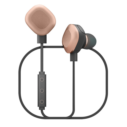 Wiko WiSHAKE Auricolare Wireless In-ear Musica e Chiamate Bluetooth Nero, Rame