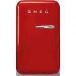 Smeg FAB5LRD6 frigorifero Libera installazione 34 L Rosso