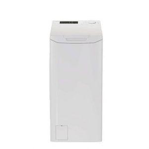 Candy ProWash 300, Lavatrice Carica dall’alto 7 KG, Classe C, 1200 giri, Bianco, Wi-Fi, 8 Cicli Rapidi, TCA273D3-S