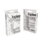 IOPLEE Auricolare In-ear a filo con connettore USB-C - Bianco