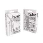 IOPLEE Auricolare Capsula a filo con connettore USB-C - Bianco