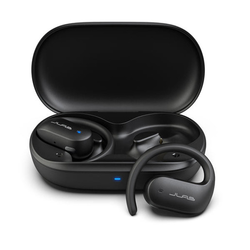 JLab Open Sport Auricolare True Wireless Stereo (TWS) In-ear Chiamate/Musica/Sport/Tutti i giorni Bluetooth Nero