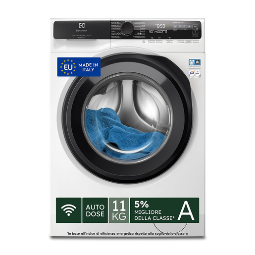 Electrolux Lavatrice serie 700 SteamCare Autodose 11 kg