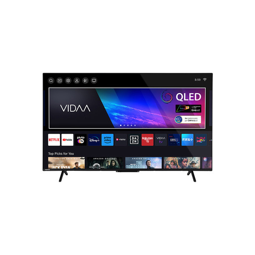 Toshiba 55QV2463DA QLED TV 139,7 cm (55'') 4K Ultra HD Smart TV Nero 250 cd/m²