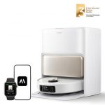 MOVA V50 Ultra Complete VIU, Robot Aspirapolvere Lavapavimenti Intelligente con Navigazione FlexiRise™, Potenza di Aspirazione 24.000Pa, Mocio Termico Du