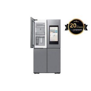 Samsung Frigorifero RF65DG9H0ESREF 4 Porte Family Hub™ AI Libera Installazione 636L Classe E Inox Spazzolato