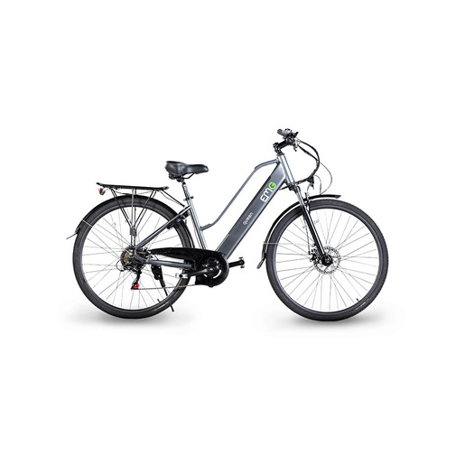 EMG Queen 28P - telaio in alluminio 19'', ruota 28'', freno a disco a/p, sospensioni ant., cambio Shimano, batteria 36V 13Ah