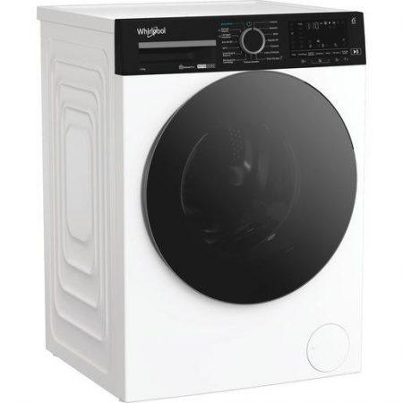 Whirlpool FRONT LOADER STD, Capacità 12kg, classe A -10%, bianco, Autodose, vapore, porta nera, Wi-Fi