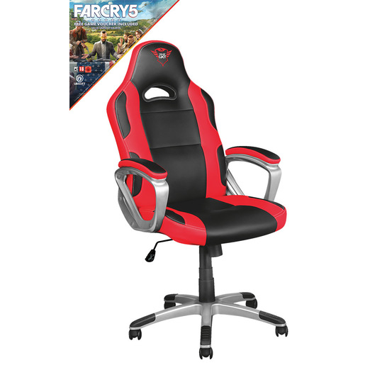api-rest-00ed29448a7522f610cac04d7b9ea7e0-assets-7434b50d6a4154262ba03a1f5056fd7f-preview-sgmConversionBaseFormat-sgmEbayProductFormat Trust GXT 705 Ryon Far Cry 5 Sedia da gaming per PC Nero, Rosso
