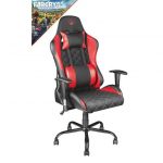 Trust GXT 707R Resto Sedia da gaming per PC Seduta imbottita Nero, Rosso