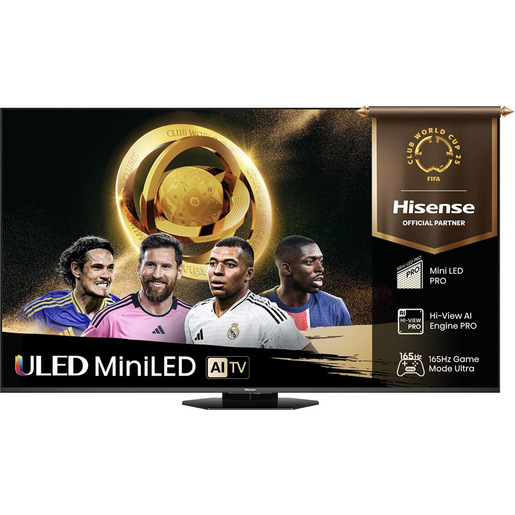 Hisense 85U8Q 2,16 m (85'') 4K Ultra HD Smart TV Wi-Fi Nero, Grigio