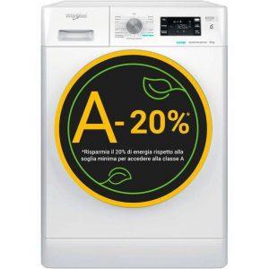 Whirlpool Lavatrice a libera installazione – FFB 848 BSV IT - 10 A