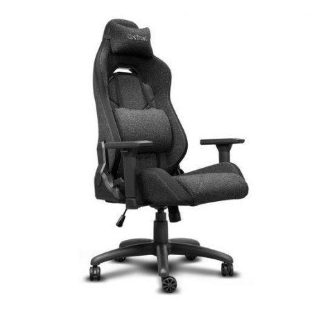 Trust GXT 723 Sedia per gaming universale Seduta imbottita Grigio
